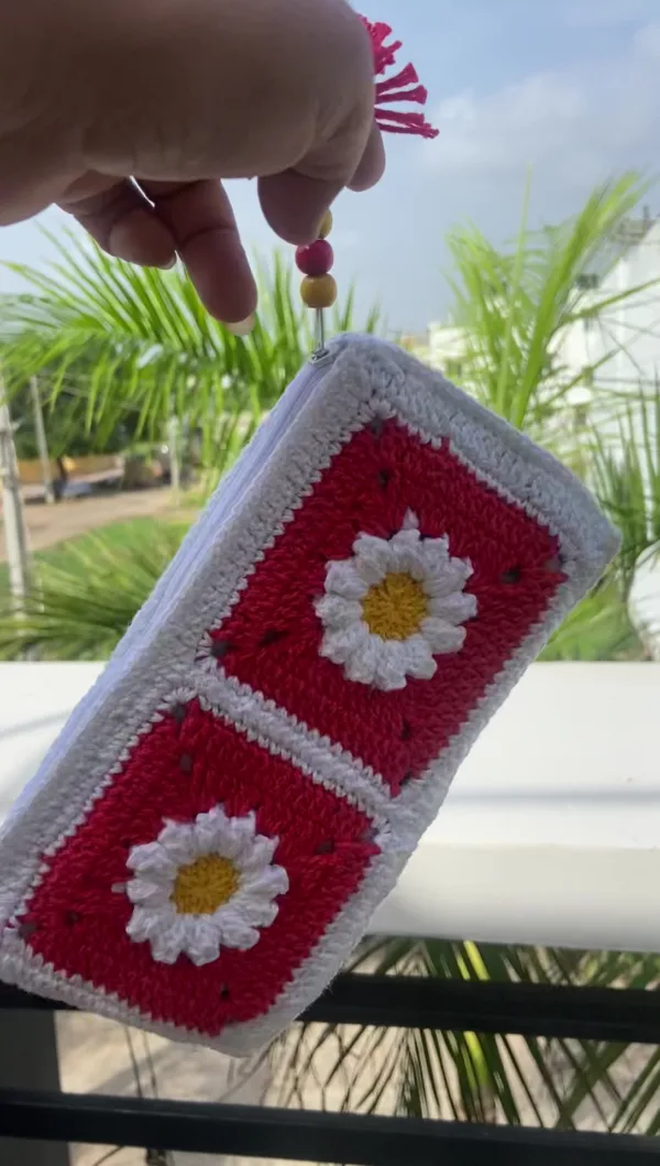 Handmade Crochet – Red & Orange in Color (1)