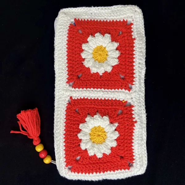 Handmade Crochet – Red & Orange in Color