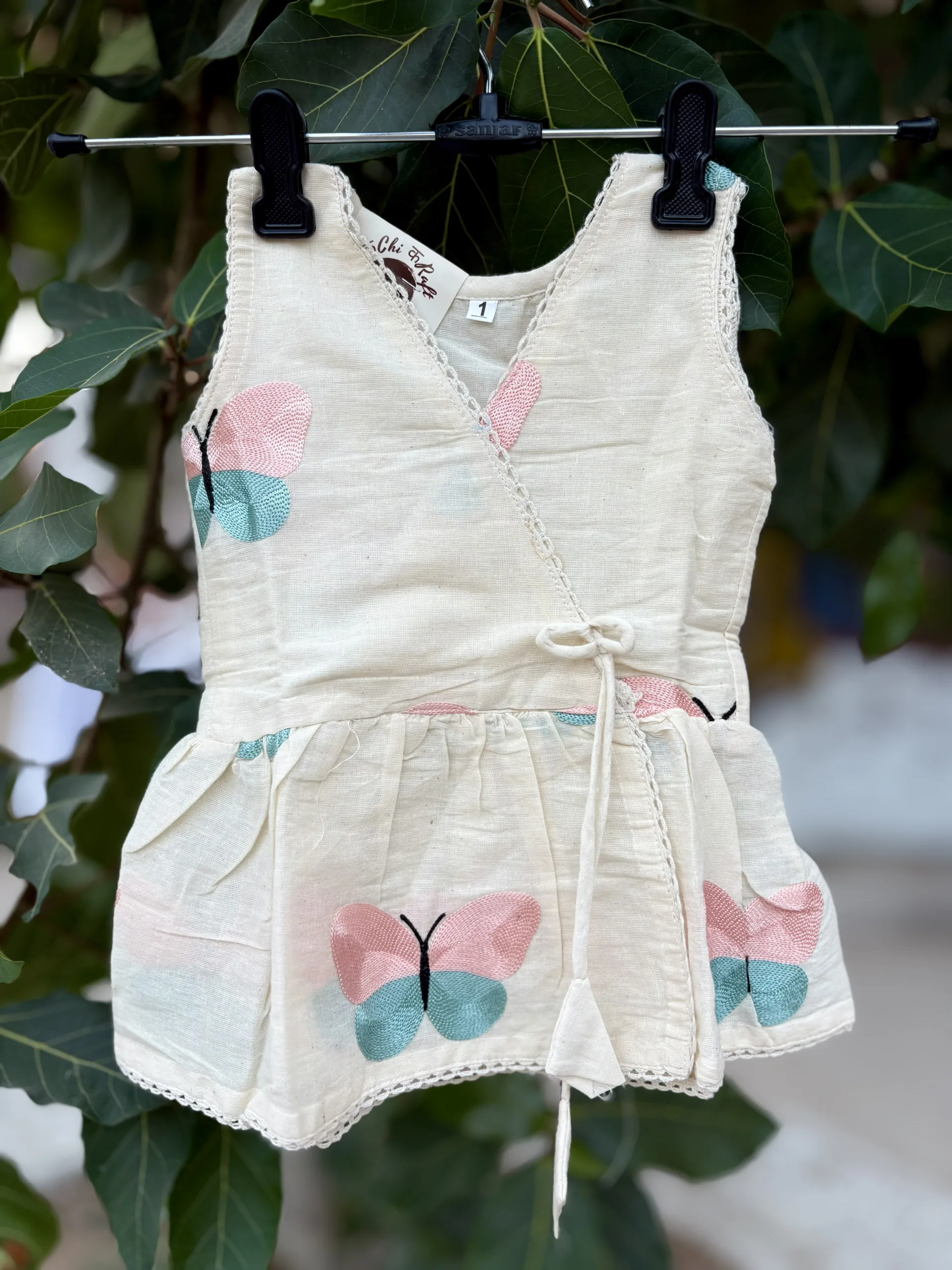 Khadi cotton for girl child