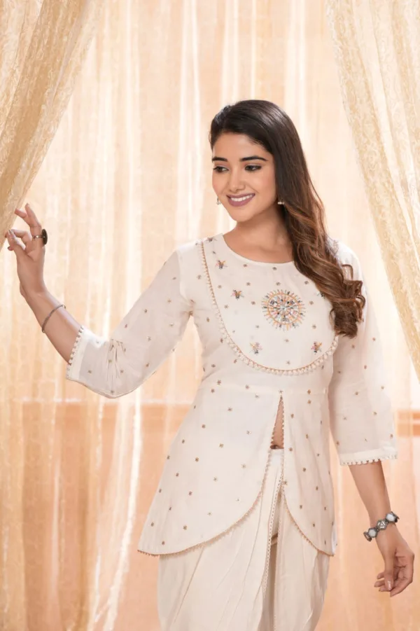 designer-offwhite-peplum-kurta-dhoti-set (3)