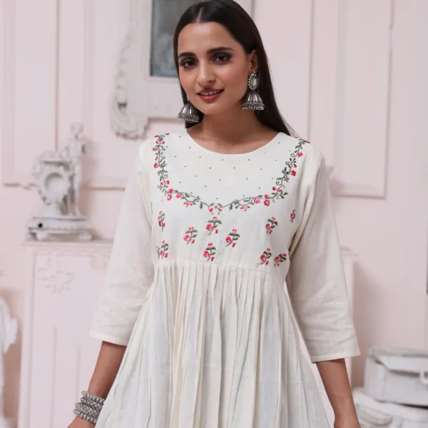 flared-kurti-with-scallop-design (2)