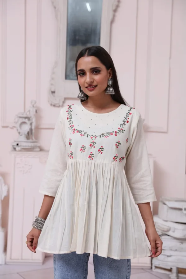 flared-kurti-with-scallop-design (2)