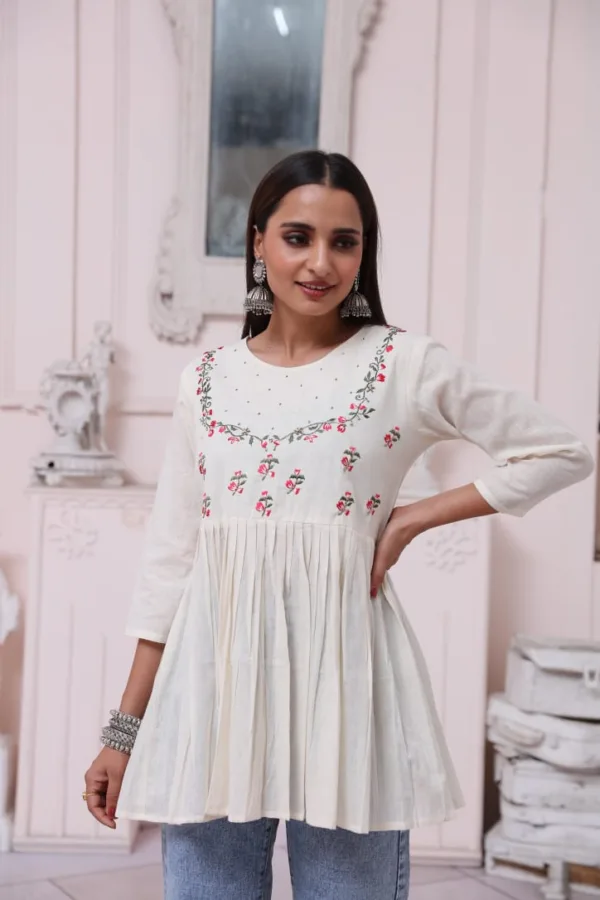 flared-kurti-with-scallop-design (3)
